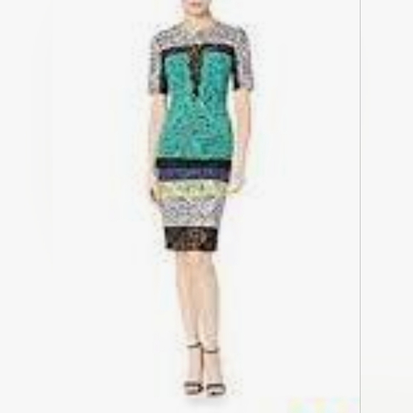 BCBG MAXAZRIA Patrice Lace Dress sz 6 - Picture 1 of 6